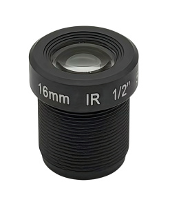 M12, 16mm, 5MP, F2.0, 1/2’’