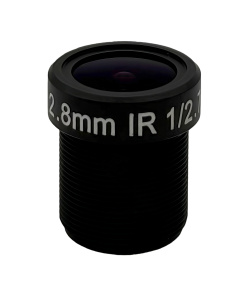 M12/S Mount, 2.8mm, 3MP, F2.3, 1/2.7’’