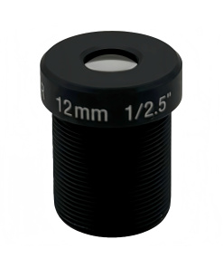 M12/S Mount,12mm, 3MP, F1.6, 1/2.5'', no IR-cut filter