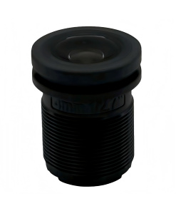 M12/S Mount, 4mm, 8MP,  F1.6, 1/2.7’’, no IR-cut filter